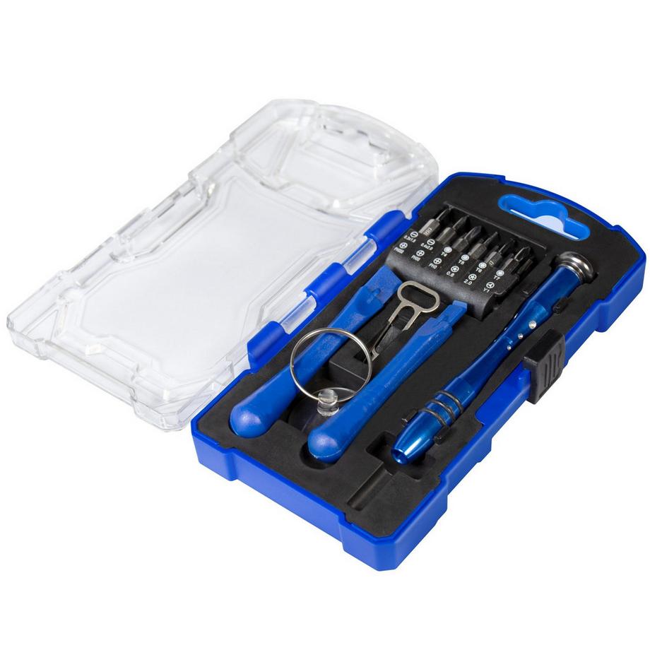 LogiLink Jeu de tournevis / kit de réparation 17 pièces  