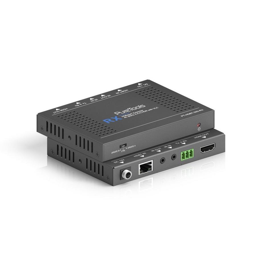 PureLink  PureTools PT-HDBT-200 moltiplicatore AV Trasmettitore e ricevitore AV Nero 