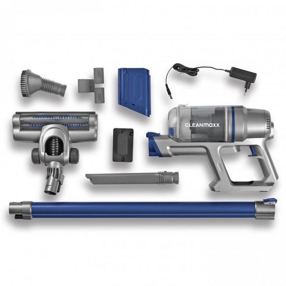 MAXXMEE Akku-Zyklon-Staubsauger 22,2V anthrazit / pink  