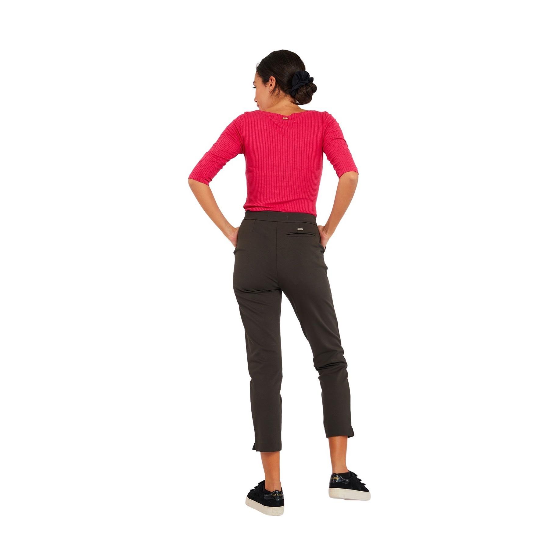 BANANA MOON Nelcia Carolane Karierte High Waist Hose  