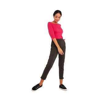 BANANA MOON Nelcia Carolane Karierte High Waist Hose  