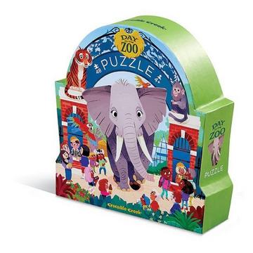 Puzzle Tag im Zoo 48tlg.