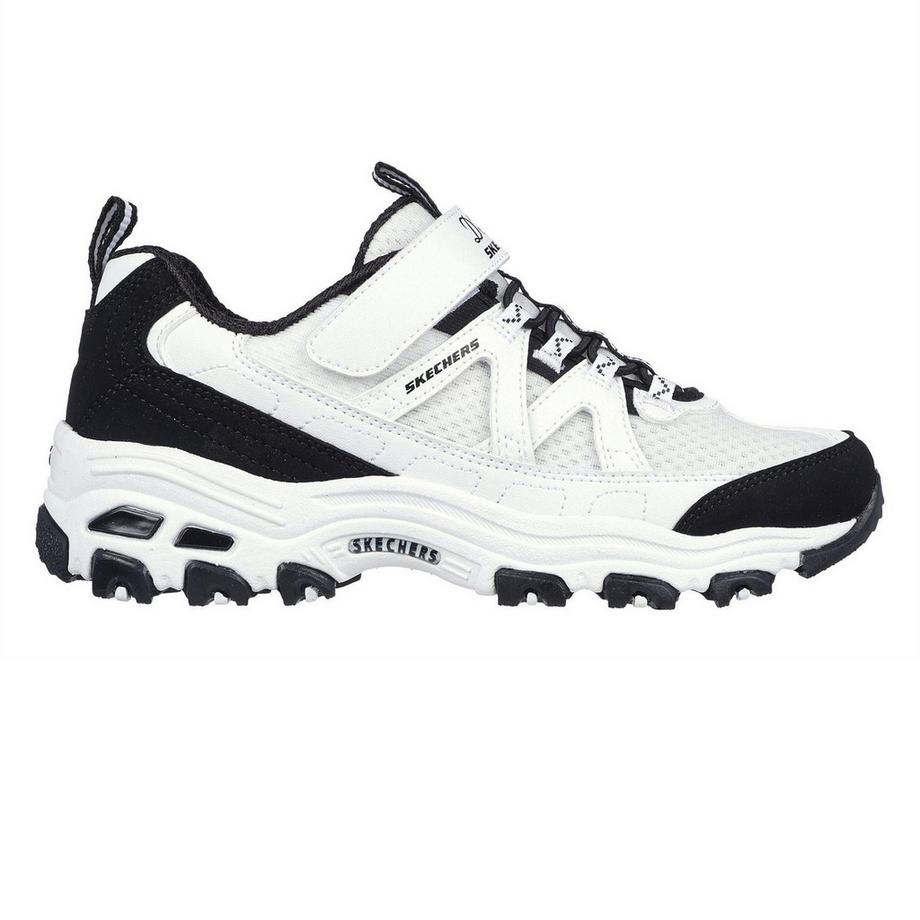 SKECHERS Baskets Dlites à Semelle Épaisse et Plate  
