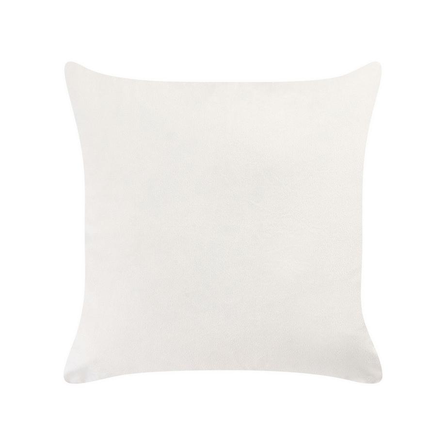 Beliani Dekokissen 2er Set aus Samtstoff Modern SUMAC  