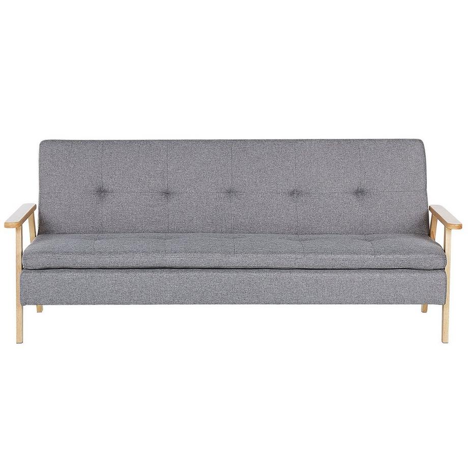 Beliani Divano letto en Tessuto Retrò TJORN  