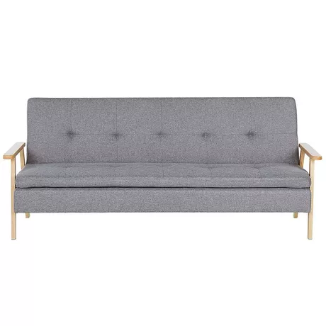 Beliani Schlafcouch aus Polyester Retro TJORN  