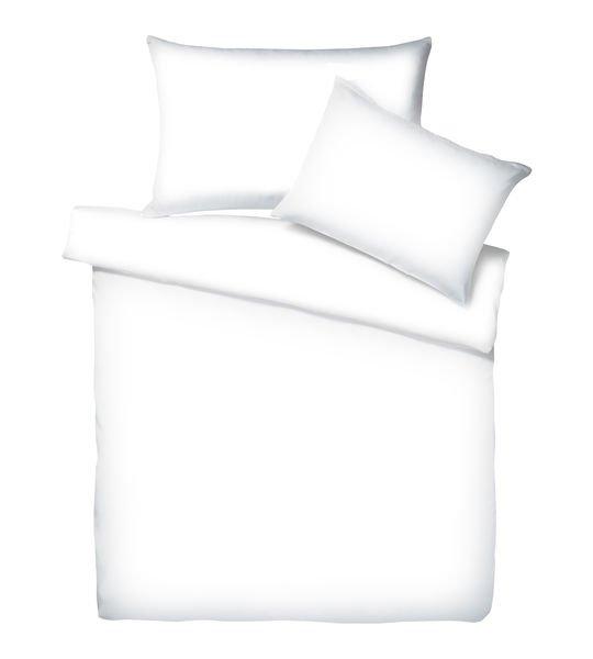 Living Home Uni Satin Taie de duvet  