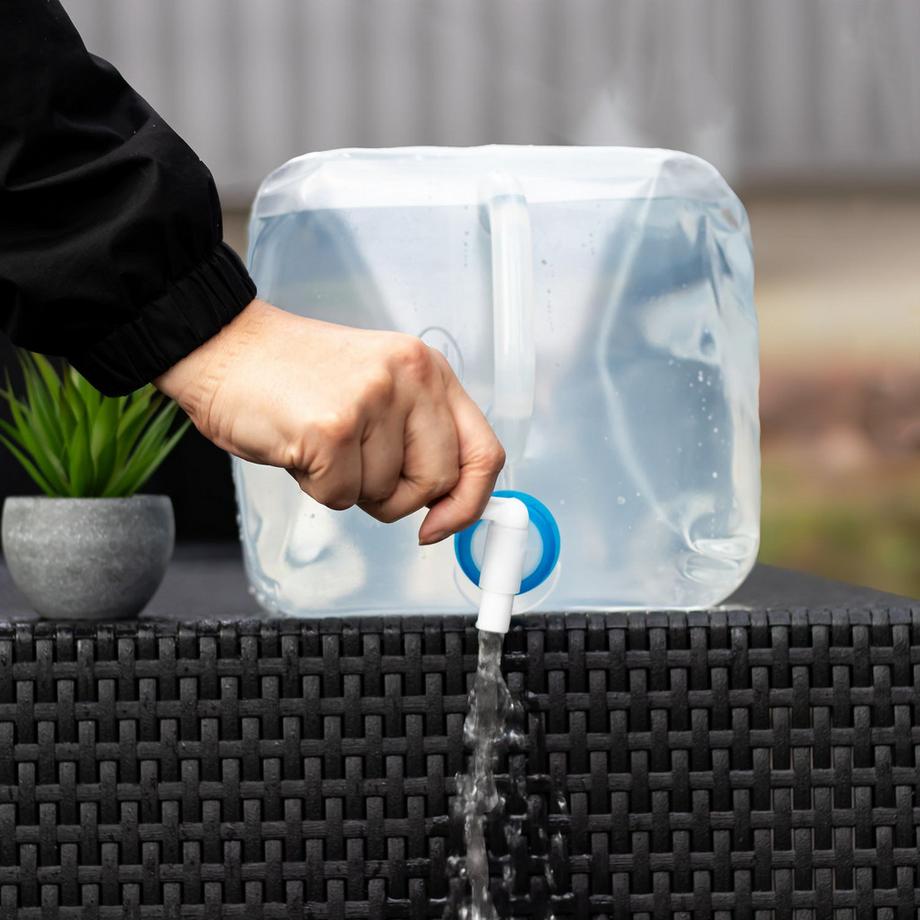 Intirilife  Intirilife 4x bidons à eau pliables en plastique 