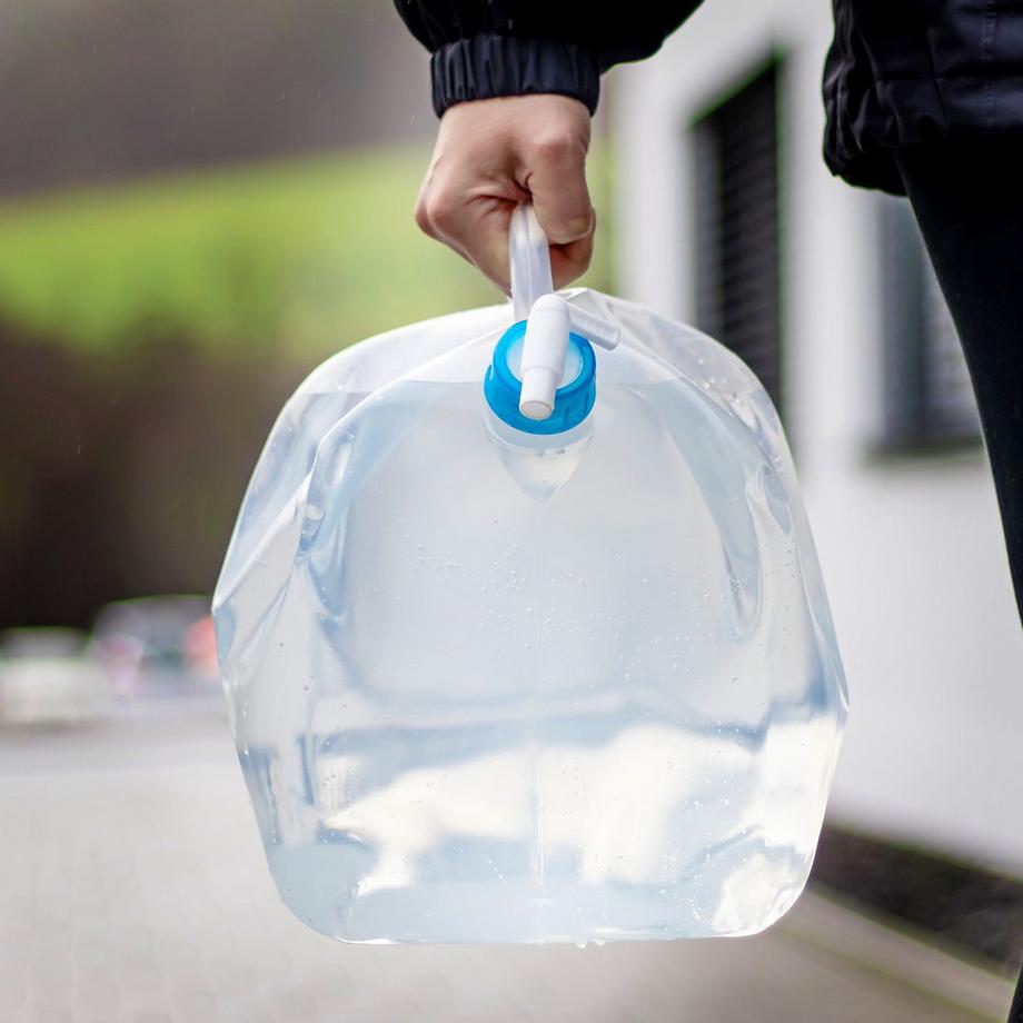 Intirilife  Intirilife 4x bidons à eau pliables en plastique 