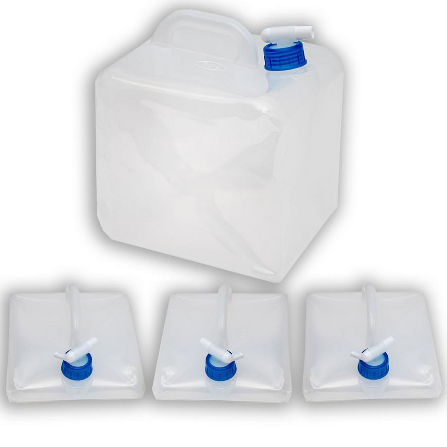 Intirilife  Intirilife 4x bidons à eau pliables en plastique 