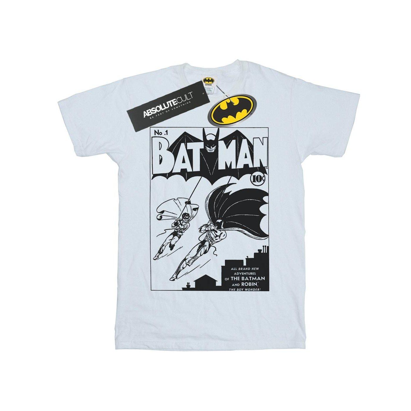 Image of Batman No. 1 Mono Tshirt Damen Weiss 3XL