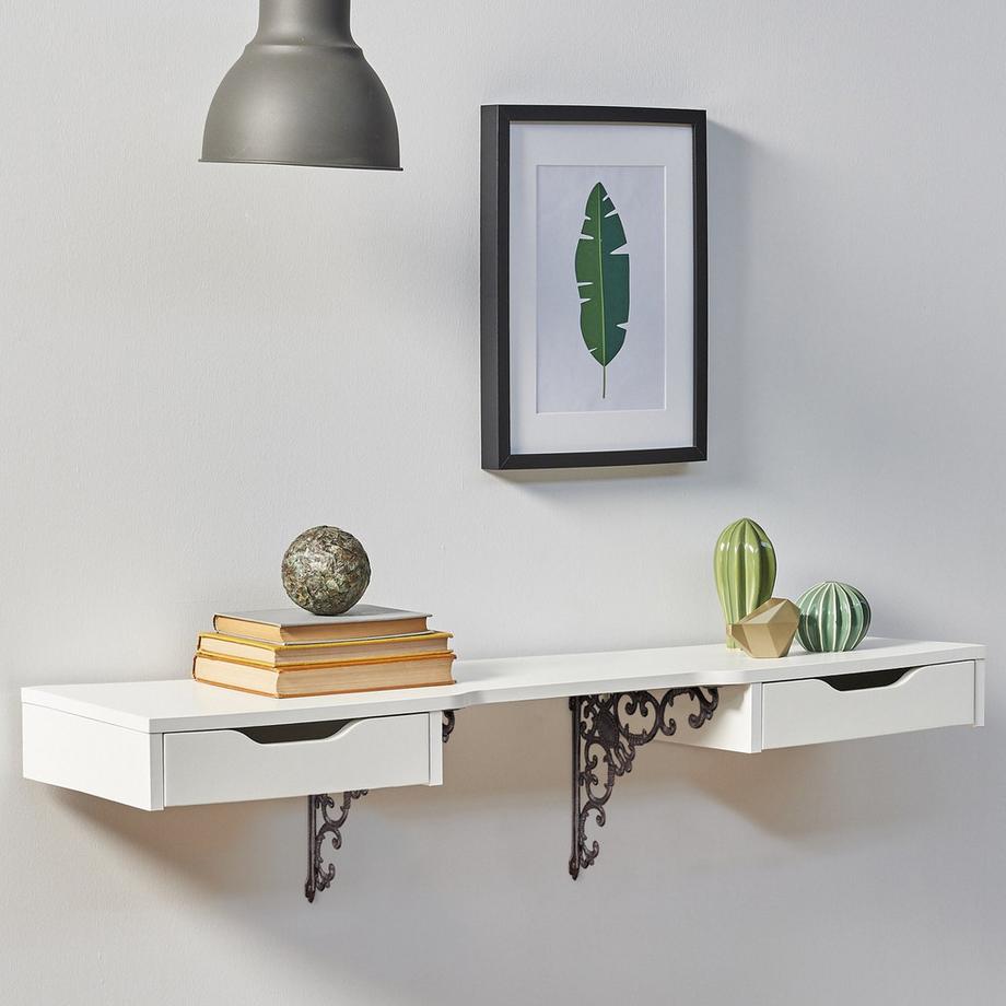 Northix Regalhalterungs-Set, Vintage-Design  