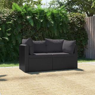 VidaXL Gartensofa poly-rattan  