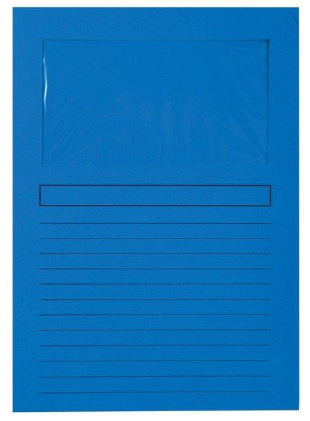 Image of BIELLA Fenstermappe Evergreen A4 05010205BIE blau 10 Stück BIELLA Fenstermappe Evergreen A4 05010205BIE blau 10 Stück