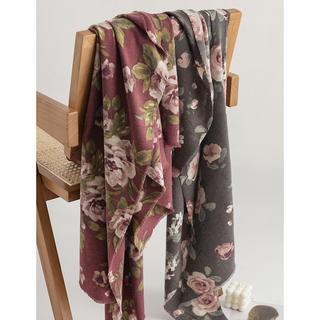 Only-bags.store Sciarpa Lunga Morbida Calda Stampa Floreale  