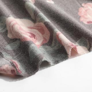 Only-bags.store Sciarpa Lunga Morbida Calda Stampa Floreale  