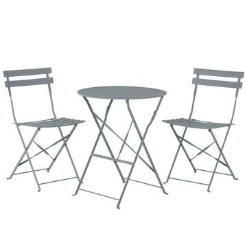 Bistro Set aus Stahl Modern FIORI