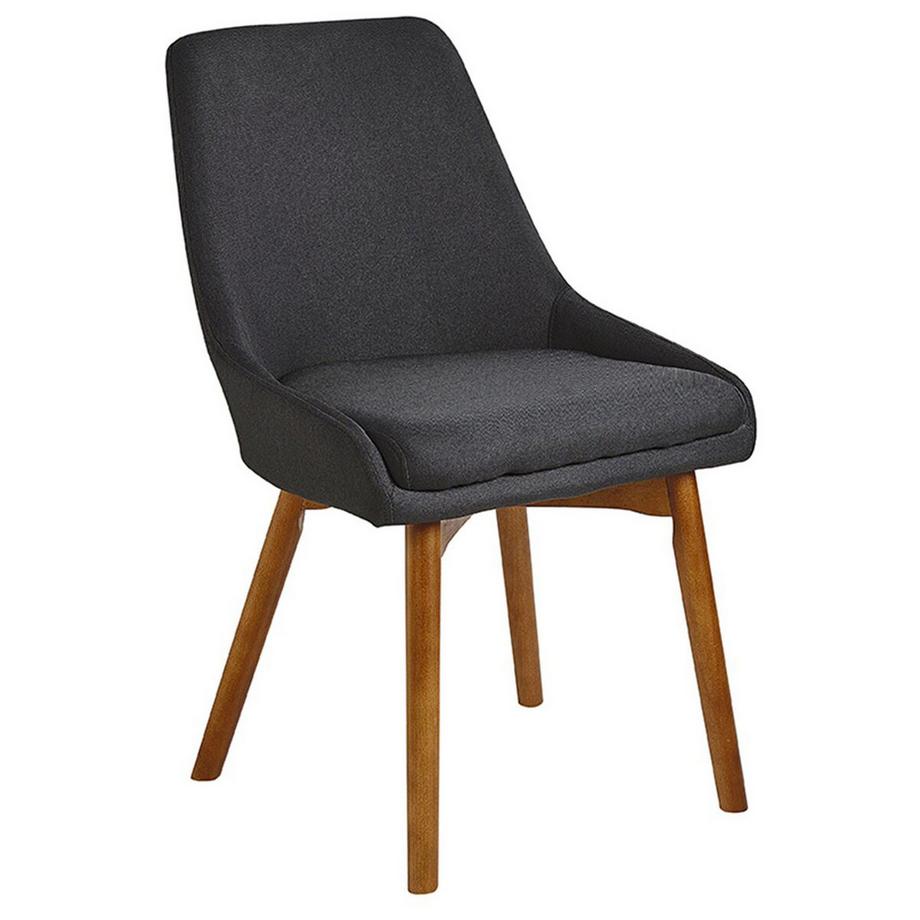 Beliani Set di 2 sedie da pranzo en Tessuto Moderno MELFORT  