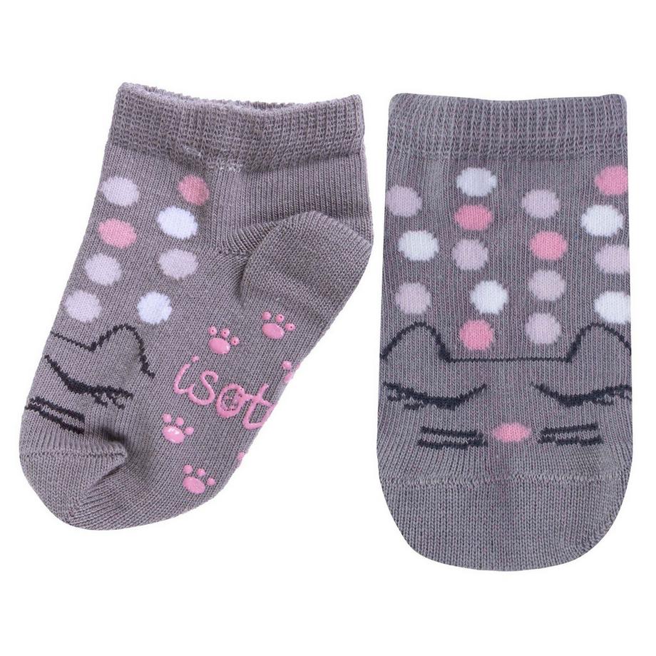 isotoner City K's CHAT Anti-Rutsch Low Socken  