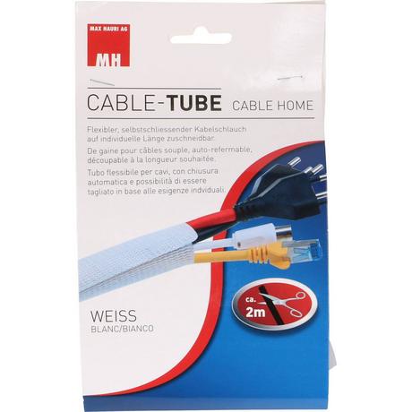 Cablehome  Cable tube 2m 25-40 mm fermeture auto-automatique 