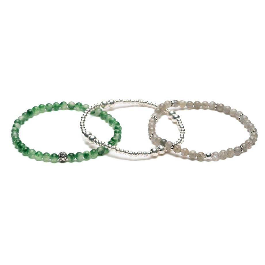 Balibay  Kayana armbänder vereint als Bundle mit Edelsteinen 