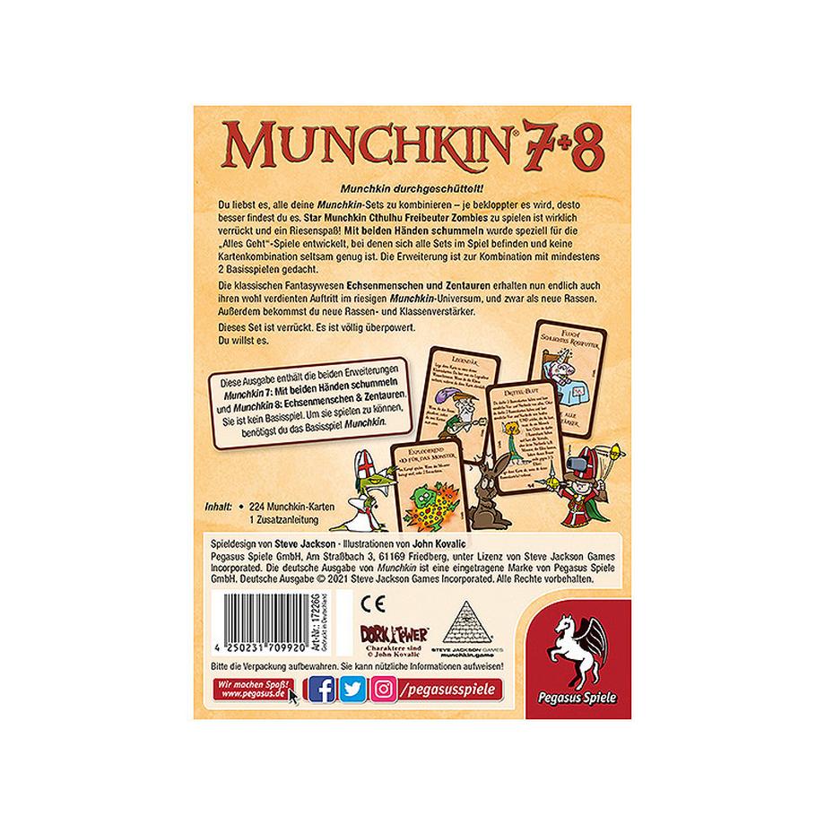 Pegasus Spiele  Munchkin Munchkin 7 & 8 