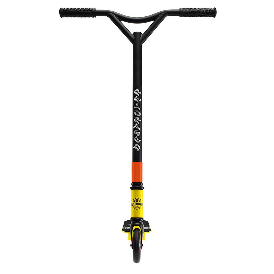 streetsurfing  Trottinette Freestyle Destroyer Green Fire Mask 