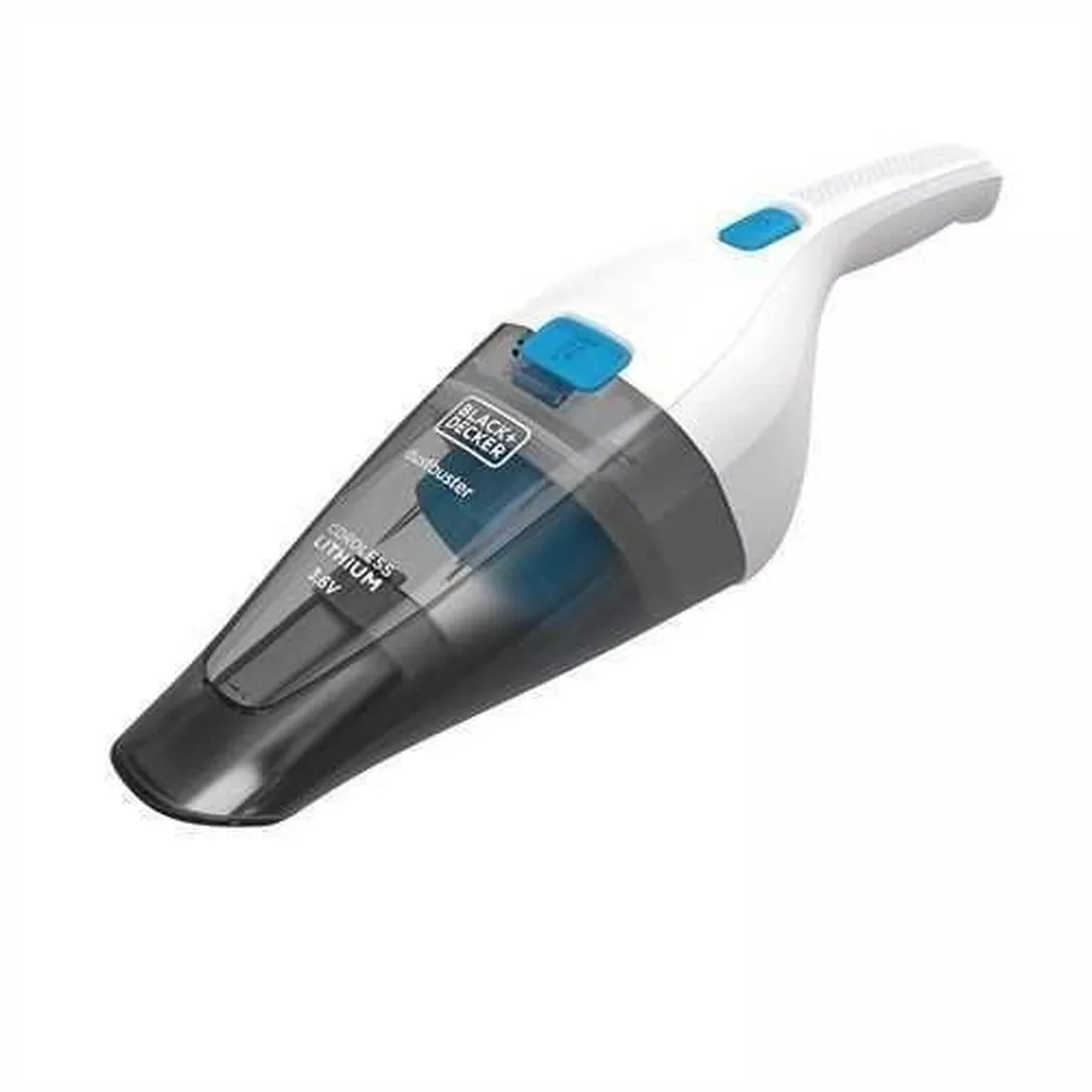 BLACK+DECKER – Kabelloser (Tisch) Handstaubsauger ohne Beutel-NVC115JL, Grau, 330 mm