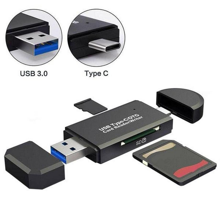 eStore  Lecteur de carte - USB Type-C/USB 3.0 