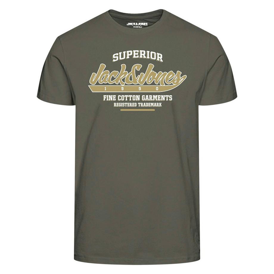 JACK & JONES  T-shirt  Pack de 6 Confortable à porter-JJETHAN TEE CREW NECK 3PK 