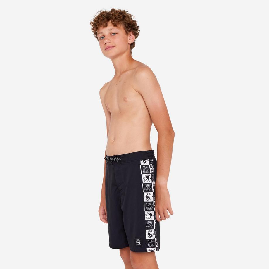 DECATHLON Boardshort Ragazzo Surf Tessuto Flessibile Boardshort surf ragazzo poliestere 