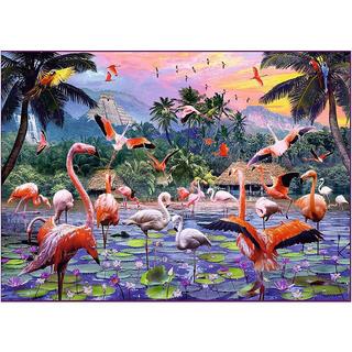 Ravensburger  Puzzle Ravensburger Pinke Flamingos 1000 Teile 