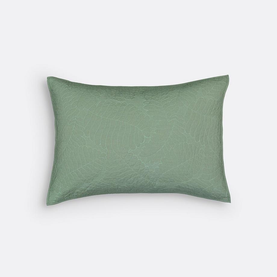 La Redoute Intérieurs Housse de coussin Tropical Percale de coton  