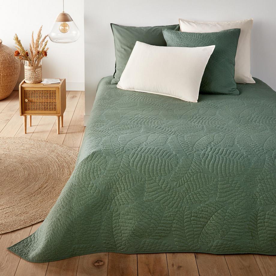 La Redoute Intérieurs Housse de coussin Tropical Percale de coton  