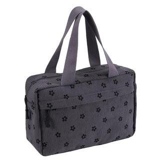 Only-bags.store Grande Trousse de Toilette en Velours Côtelé  