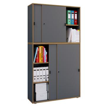 Büroschrank Schiebetüren Salia 5f B100