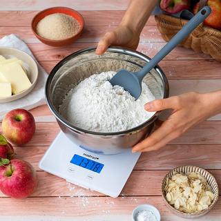 mastrad Küchenwaage bis 15kg Wiederaufladbar  