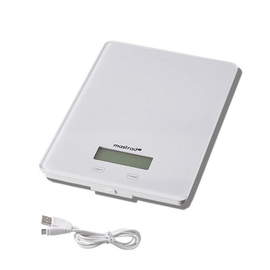 Küchenwaage bis 15kg Wiederaufladbar