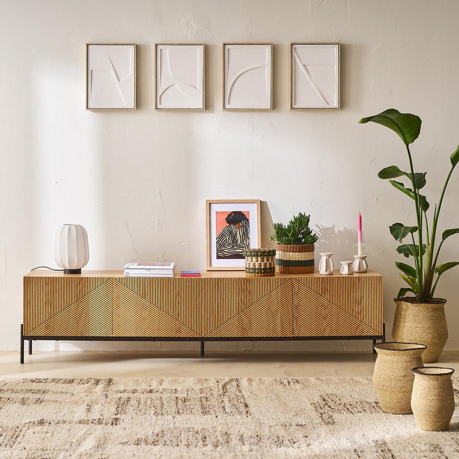 La Redoute Intérieurs TV-/Hifi-Möbel Lodge  