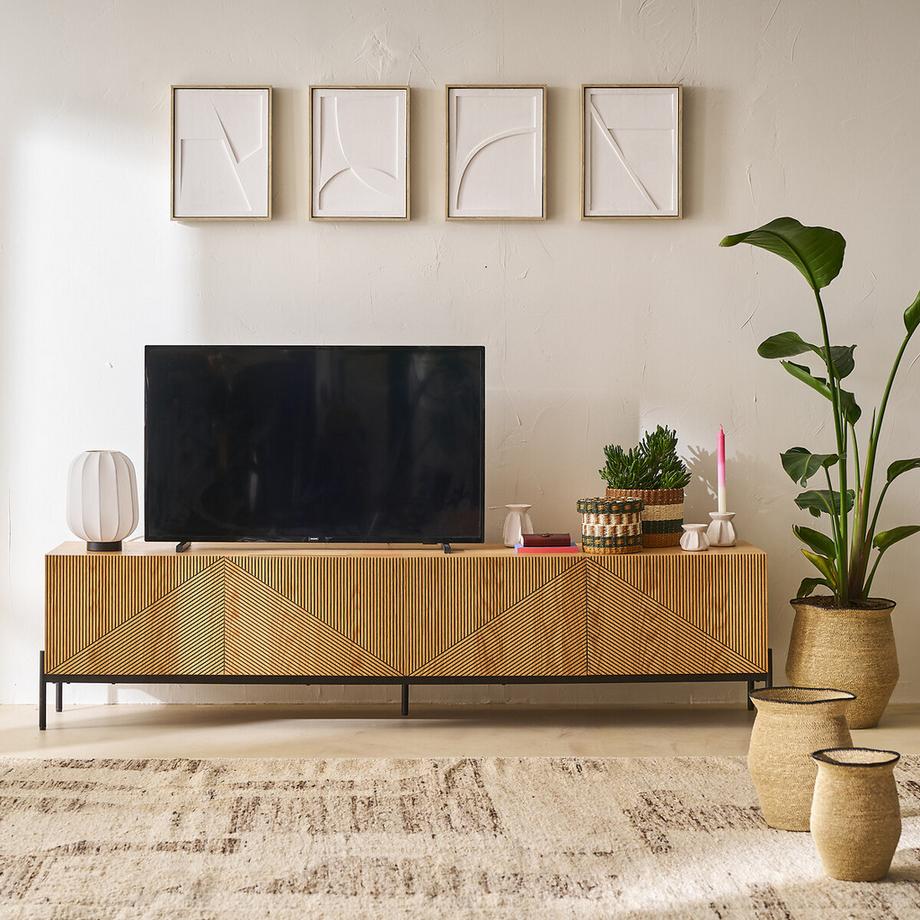 La Redoute Intérieurs TV-/Hifi-Möbel Lodge  