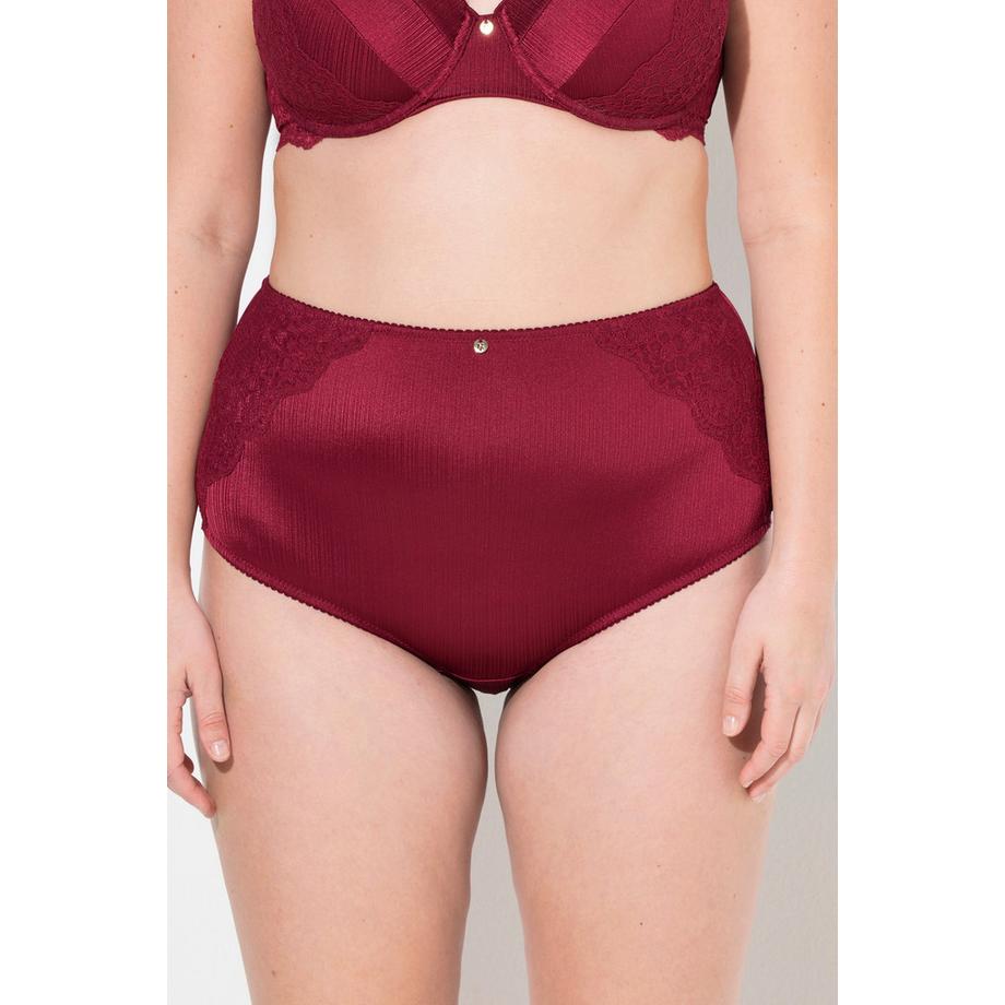 Ulla Popken Culotte Maxi Satin Dentelle au Dos  