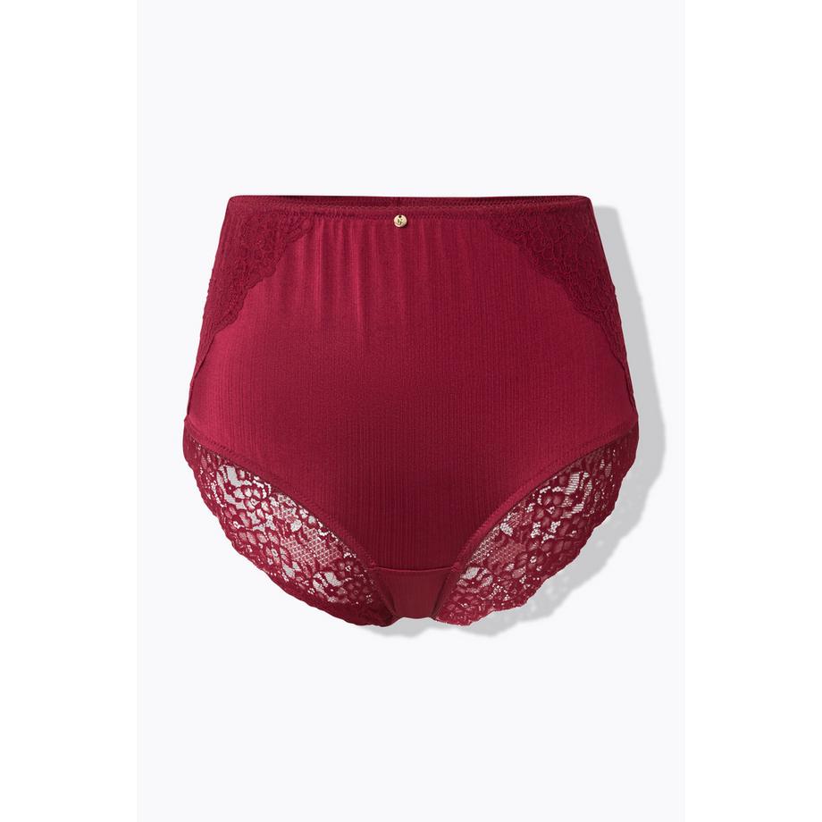 Ulla Popken Culotte Maxi Satin Dentelle au Dos  