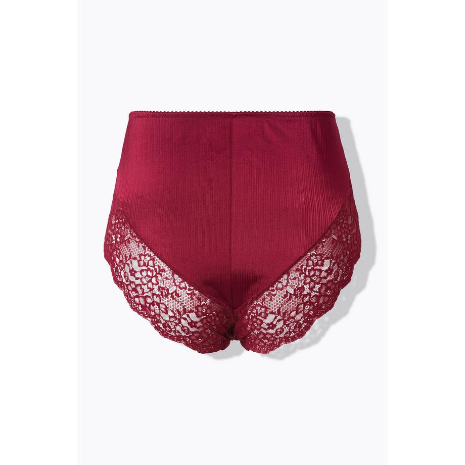 Ulla Popken Culotte Maxi Satin Dentelle au Dos  