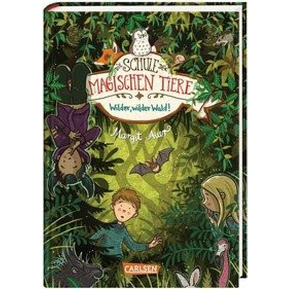 Die Schule der magischen Tiere 11: Wilder, wilder Wald! Auer, Margit; Dulleck, Nina (Illustrationen) Gebundene Ausgabe 