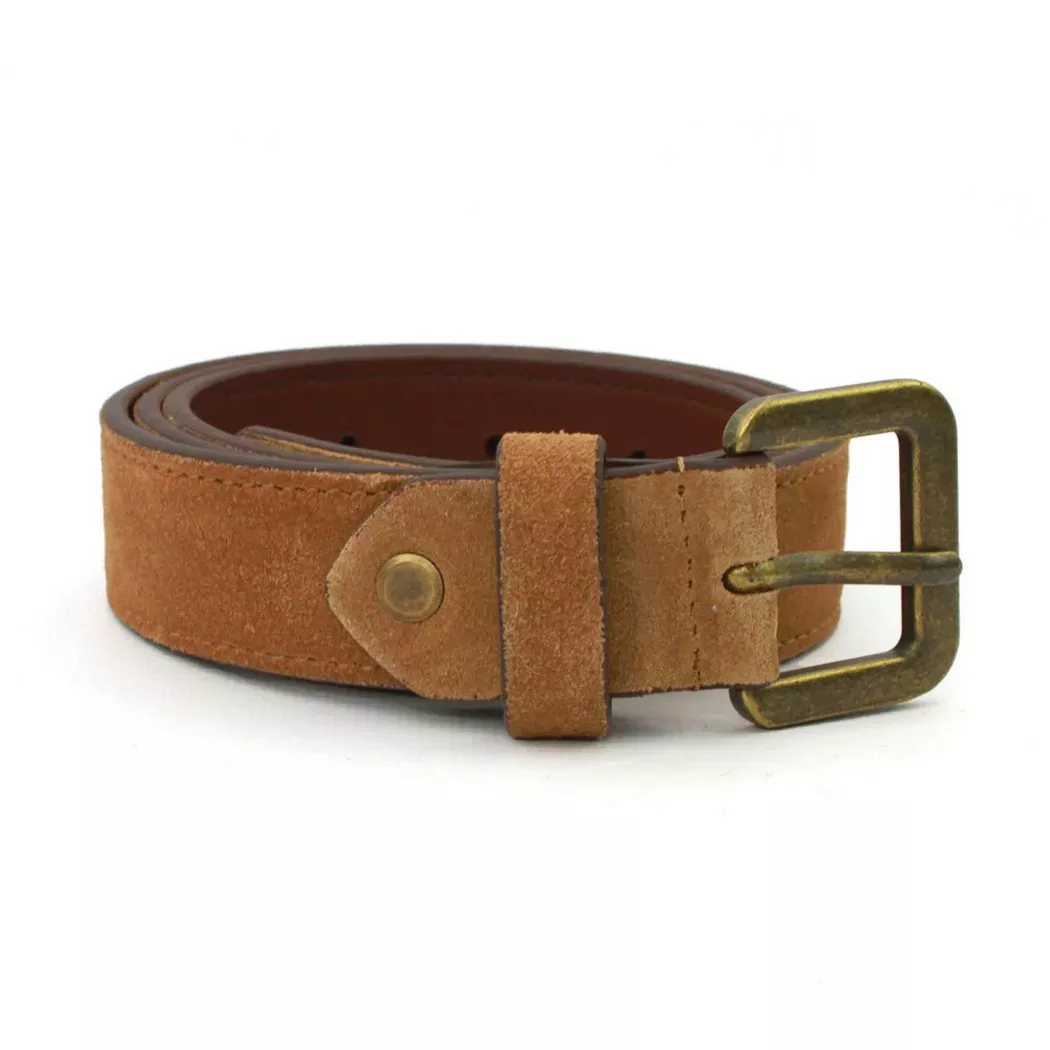 Eastern Counties Leather - Taillengürtel Alessia, Wildleder, per donna, Marrone Rossiccio, Größe 42