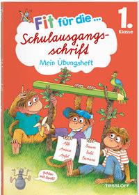 Fit für die Schulausgangsschrift. Mein Übungsheft Schwertführer, Sabine; Wandrey, Guido (Illustrationen) Copertina rigida 