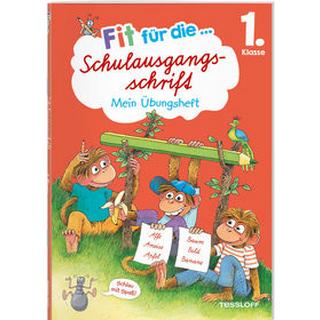 Fit für die Schulausgangsschrift. Mein Übungsheft Schwertführer, Sabine; Wandrey, Guido (Illustrationen) Copertina rigida 