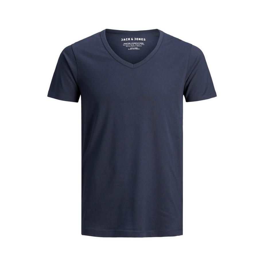 JACK & JONES T-Shirt V-Ausschnitt Regular Fit  