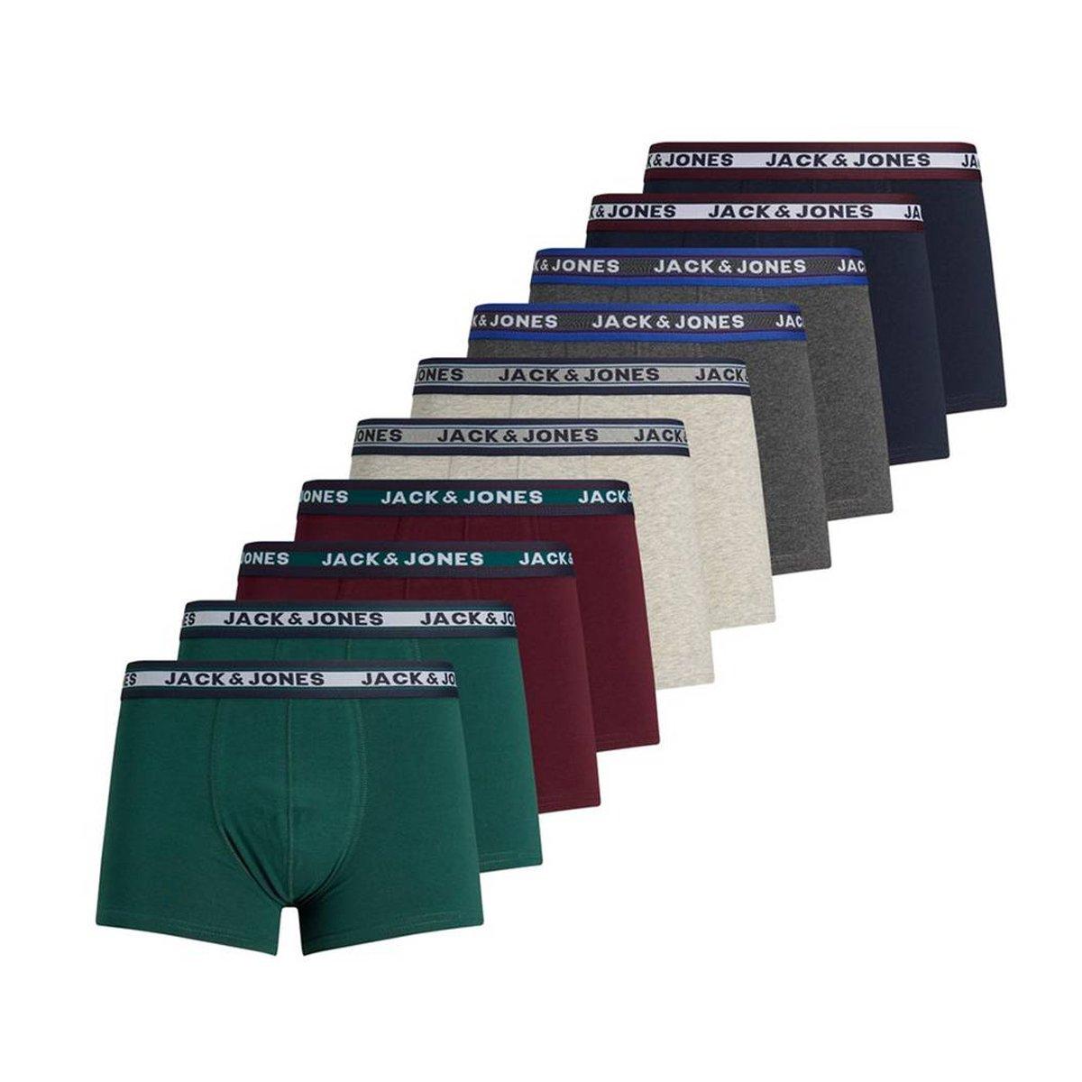 Image of Boxershort 10er Pack Stretch-jacsolid Herren Multicolor XXL