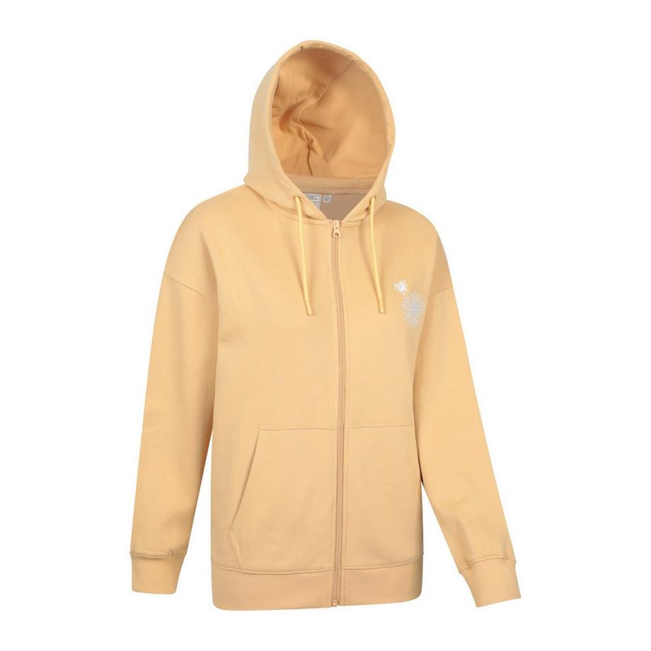 Mountain Warehouse Felpa con cappuccio zip e ricamo  